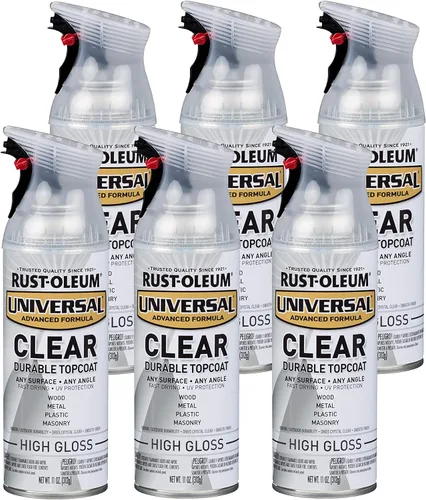 Miniatura 37 de Rust-Oleum 245197 Pintura en aerosol universal para todas las superficies, 12 onzas, negro satinado