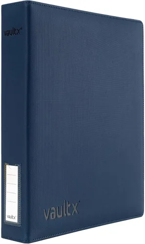 Miniatura 8 de Vault X Carpeta delgada de anillas, 540 tarjetas, se adapta a 9 páginas de bolsillo, material Exo-Tec, carpeta de 3 anillos en D, para tarjetas