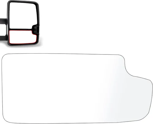 Miniatura 45 de ECCPP Juego de espejos de remolque, reemplazo en pareja, compatible con Chevy Silverado 1500 2500 HD 3500 Suburban 1500 2500 Tahoe para GMC Sierra