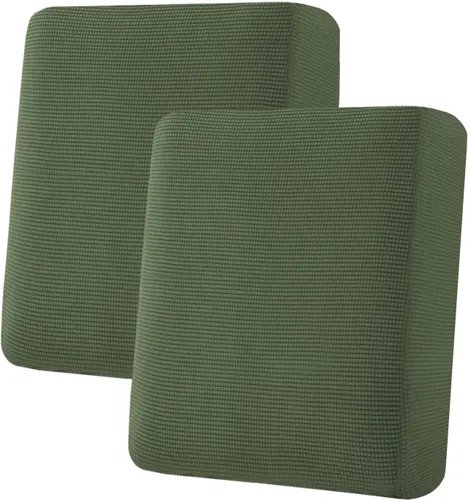 Miniatura 102 de H.VERSAILTEX Fundas Súper Elásticas para Asiento Individual, Fundas de Sofá, Fundas de Cojines, Juegos de Fundas, Tela Gruesa de Sarga con Textura