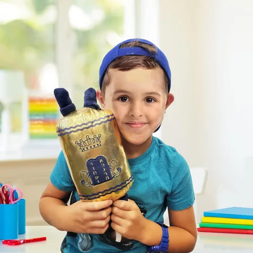 Miniatura 2 de Rite Lite Juguete de Torá de peluche suave mediano de 12 pulgadas de alto, regalos de Shabat, Shabbos, regalos judíos hebreos para niños, recuerdos