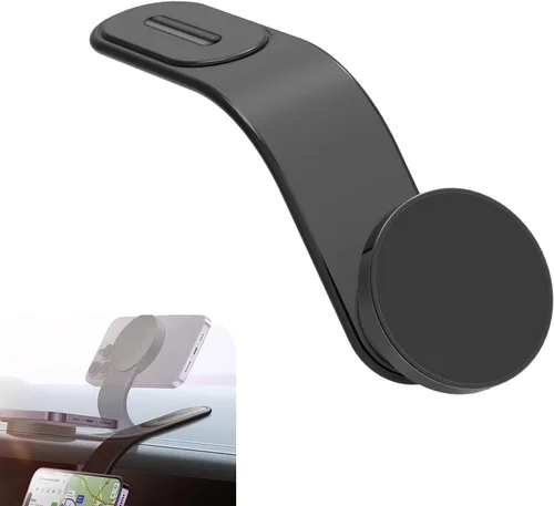 Soporte para teléfono móvil, tipo adsorción, soporte de navegación flexible para flexión, colocación horizontal y vertical, soporte portátil con una