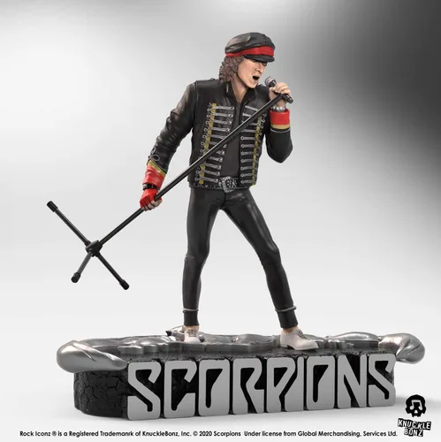 Miniatura 3 de Knucklebonz - Estatua coleccionable de edición limitada de Klaus Meine (Scorpions) (solo 3000 creados) - Iconz de rock, con licencia