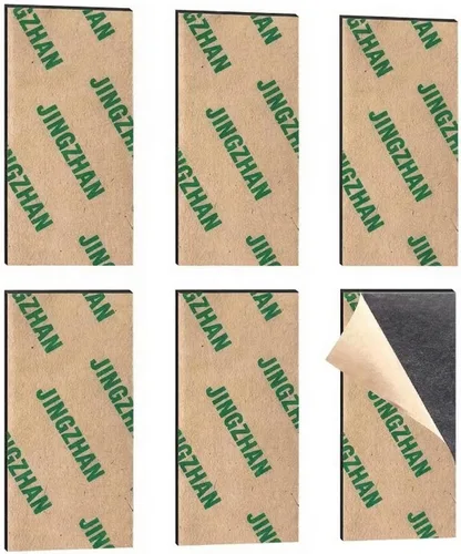 Miniatura 12 de Cinta magnética de 1 x 3 pulgadas, tiras magnéticas con respaldo adhesivo fuerte, cinta magnética adhesiva flexible para bricolaje, manualidades