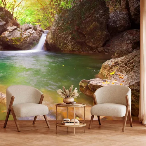 Miniatura 2 de artgeist Mural de Pared Cascada 154x122 pulgadas - Papel Tapiz Autoadhesivo XXL Despegar y Pegar Removible Adhesivo Grande Lámina Decoración de #04