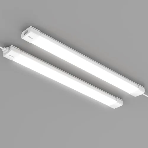 Miniatura 8 de Luz LED para Armario de 1.4 pies y 17 pulgadas, con enchufe, Luz de Techo para Tienda enlazable de 16 W, 1700 LM, 5000 K, IP65 con Interruptor