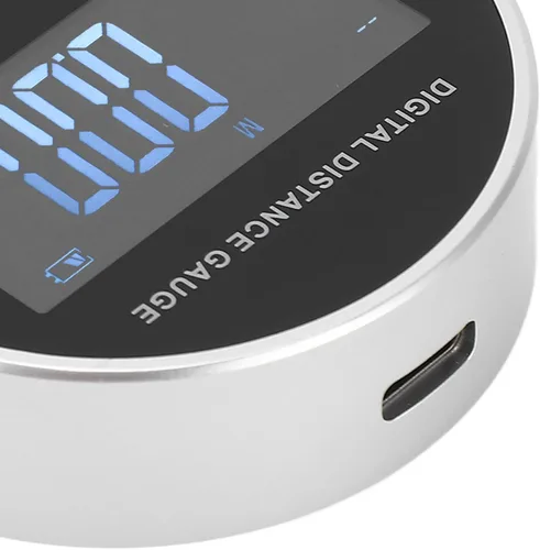 Miniatura 8 de Cinta métrica digital, pantalla LCD electrónica de larga distancia de 656.2 pies, batería de 260 mAh, herramienta de medición de distancia