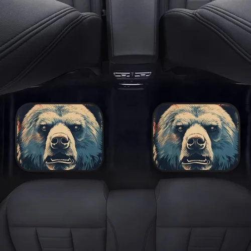 Miniatura 4 de 4 alfombrillas delanteras y traseras para automóvil, SUV, furgoneta y camión, protección de suelo para todo tipo de clima, juego de accesorios