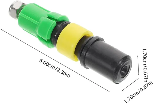Miniatura 2 de Totority Accessories Hiking Pole Internal Lock Trekking Stick Replacement Parts Trekking Pole Shock Absorption Green