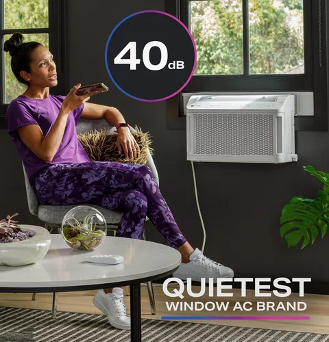 Miniatura 3 de GE Profile ClearView - Aire acondicionado de ventana inversor de 12,200 BTU, tecnología inversor, ultra silencioso para habitaciones grandes +