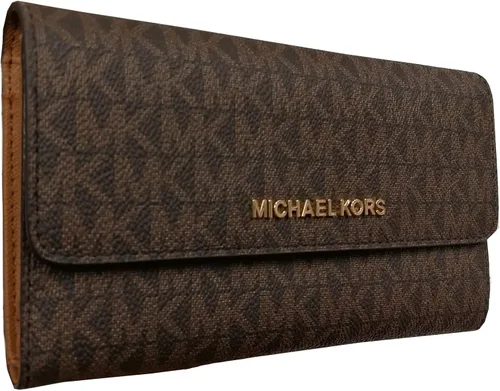 Miniatura 3 de Michael Kors - Cartera de viaje para mujer tamaño grande con tres pliegues