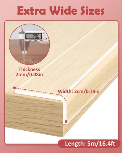 Miniatura 5 de A prueba de bebés, tira protectora de borde transparente, protectores de esquina suaves para niños, protectores de esquina de seguridad para bebés