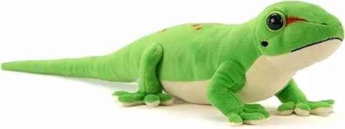 Miniatura 8 de Day Geckos - Peluche de lagarto realista de 16 pulgadas, peluche de lagarto Geckos de simulación, peluche de cola geckos suave, juguetes de animales