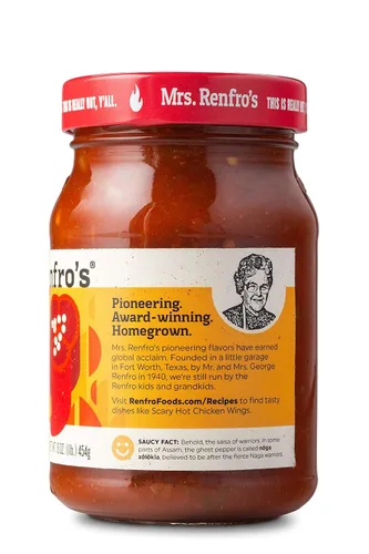 Miniatura 3 de Mrs. Renfro's Salsa de pimienta fantasma, 16 oz (paquete de 2)