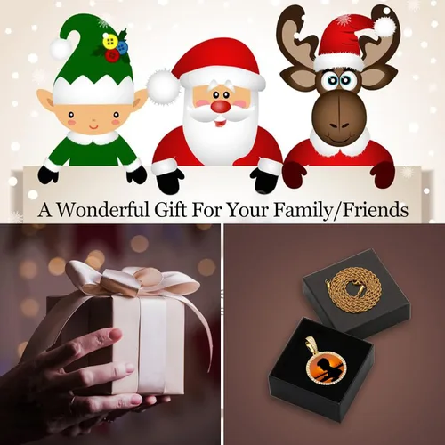 Miniatura 6 de YIMERAIRE Picture Necklace Personalized Photo Blank Pendants Charms Necklace Custom Picture Necklaces Round/Heart/Angel Wings Rhinestone Bezel