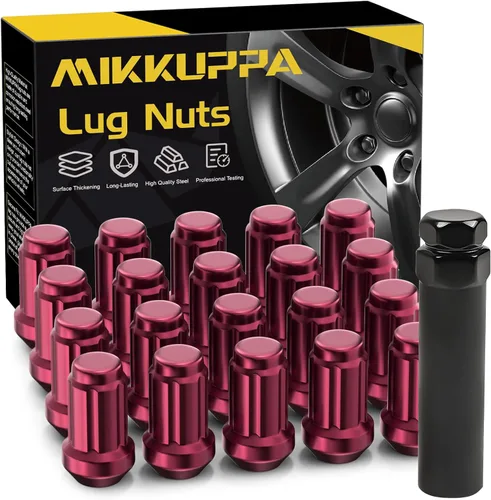 Miniatura 10 de MIKKUPPA Tuercas de llanta M12x1.5 – Repuesto para Chevy Impala 1994-2013, Honda Accord/CRV/Civic 1998-2022, rueda de repuesto Honda Pilot 2003-2008