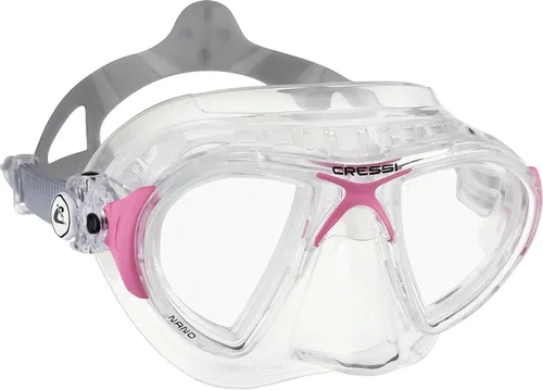 Miniatura 11 de Cressi Máscara de buceo de alta gama para adultos, fabricada en silicona de cristal revolucionario, cristal evolutivo de ojos grandes: fabricado