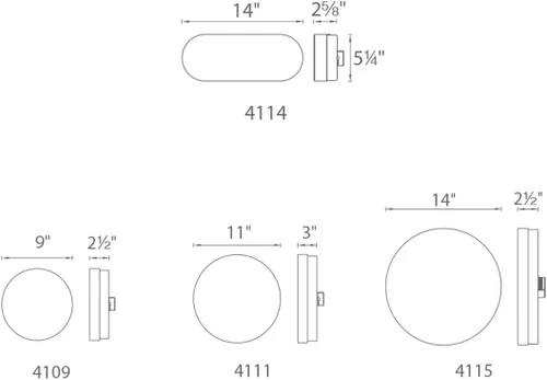 Miniatura 2 de WAC Lighting Slice - Montaje empotrado redondo LED de 15 pulgadas, 2700 K en níquel cepillado