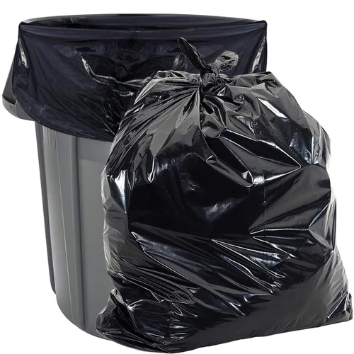 Aluf Plastics - Bolsas de basura negras resistentes de 38 x 58 pulgadas, 55-60 galones, 2.0 mil de grosor, para contratistas, exteriores,