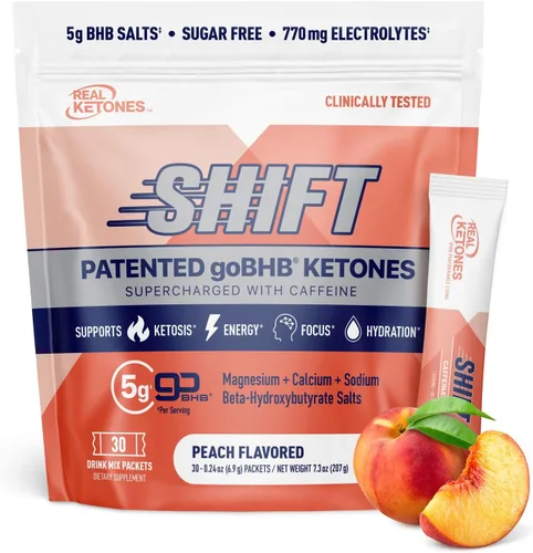 Miniatura 12 de Real Ketones BHB - Polvo energético de cetonas exógenas sin azúcar con 4 electrolitos principales en ayunas y cetonas BHB patentadas hidratantes