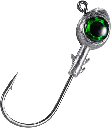 Miniatura 13 de Dr.Fish Paquete de 10 Señuelos con Ojos de Pesca Ojos 3D Cabezas de Trucha Anzuelo para Lubina Señuelo Nadador de Agua Salada Cabezas de Jig de Agua