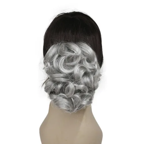 Miniatura 8 de Wiginway Cola de caballo de pelo para mujer, extensiones de cabello ondulado con clip, color marrón dorado rojizo claro # 130 Rojo cobre