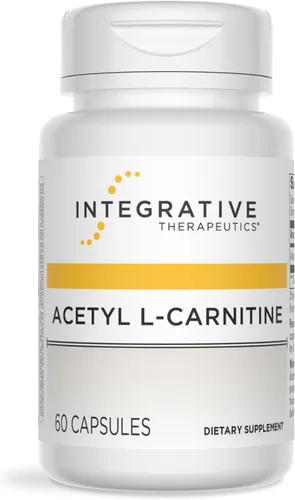 Integrative Therapeutics Acetil L-Carnitina - Apoya la función mental* - Apoya la producción de energía celular* - Vegano - 60 Cápsulas