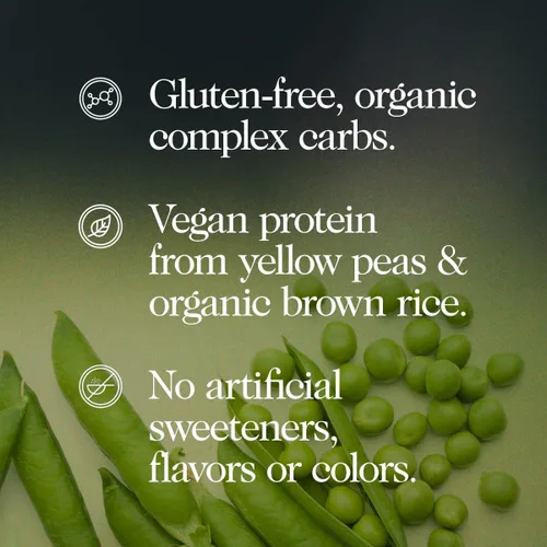 Miniatura 4 de NAKED Vegan Mass - Ganador de peso vegano de chocolate - 1,280 calorías, sin OGM, sin soja ni gluten, sin ingredientes artificiales - 8 libras a