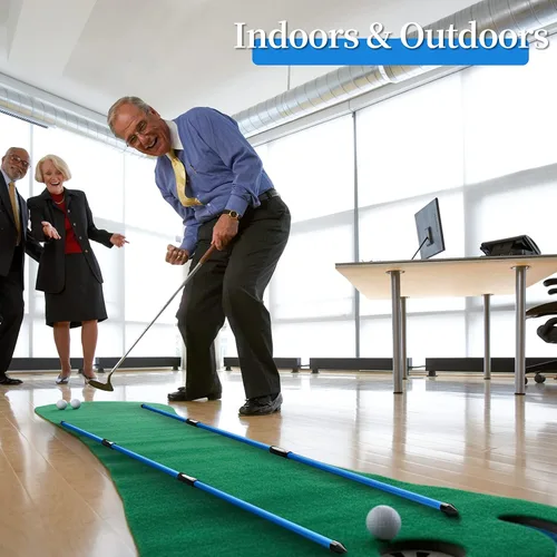 Miniatura 7 de MoKo Palo de Alineación de Golf, Juego de 2 Varillas de Alineación de Golf, Palo de Alineación Plegable de 48" Herramienta de Entrenamiento de Golf