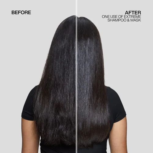 Miniatura 2 de Redken Juego de champú, acondicionador y tratamiento sin enjuague extremo para cabello dañado, repara y reduce la rotura, impregnado con proteínas