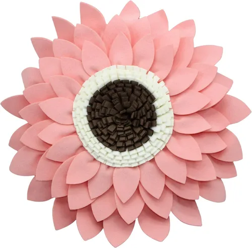 Miniatura 36 de Almohada de flores – Almohadas decorativas de girasol – Almohada redonda de margaritas de flores 3D – Almohada redonda de acento de girasol – Soleado