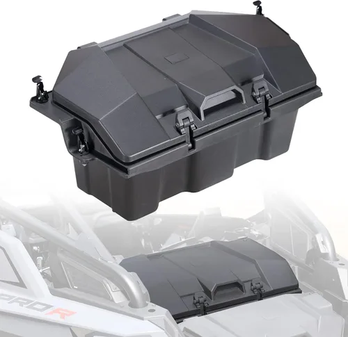 Miniatura 10 de A & UTV PRO - Caja de carga de almacenamiento para asiento ATV Outlander, A & UTV PRO de 2 galones (7.5 litros), caja de almacenamiento de asiento
