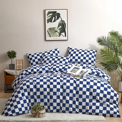 Miniatura 163 de CLOTHKNOW - Juego de edredón verde militar tamaño completo de 3 piezas, juego de ropa de cama verde oscuro, edredón suave con 2 fundas de almohada