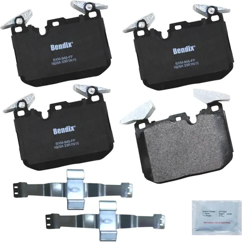 Miniatura 25 de Pastillas de freno delanteras cerámicas Bendix Priority1 CFC2302 para Hyundai Elantra 2021, Sonata 2022-2020, Kia K5 2023-2021