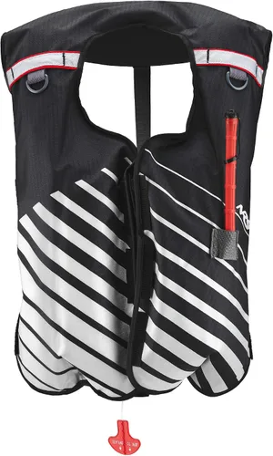 Miniatura 3 de NRS Otto Matik Chaleco salvavidas inflable (PFD), color negro, universal