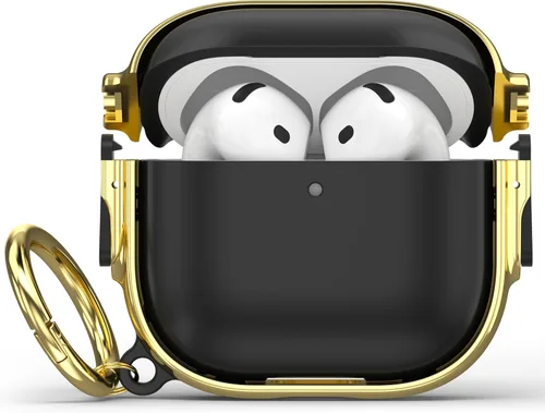 Miniatura 11 de Maxjoy Funda para AirPods 3 con cerradura, bonita funda protectora rígida para AirPod 3 de tercera generación para mujeres y hombres con llavero