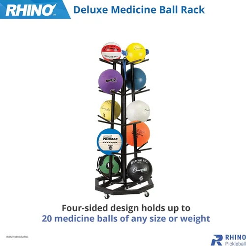 Miniatura 3 de Champion Sports Medicine Ball Storage – Durable Racks & Trees for Organized Gym, Fitness & Sports Storage
