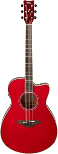Miniatura 6 de Yamaha FG-TA Guitarra Transacústica con Chorus y Reverb, Negro