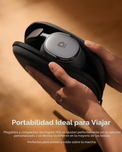 Miniatura 8 de Baseus Inspire XH1 - Auriculares adaptativos con cancelación activa de ruido, sonido por Bose, Dolby Audio, ANC adaptativo en tiempo real premium