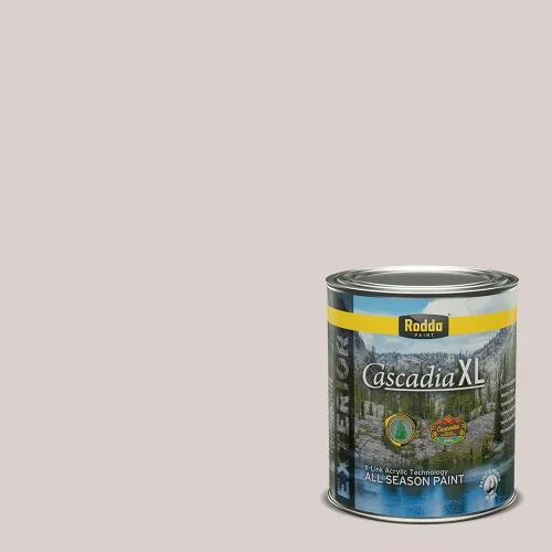 Miniatura 133 de Rodda Paint CASCADIA XL Pintura e imprimación satinada para exteriores en uno, cuarto de galón, Metropolis Mood