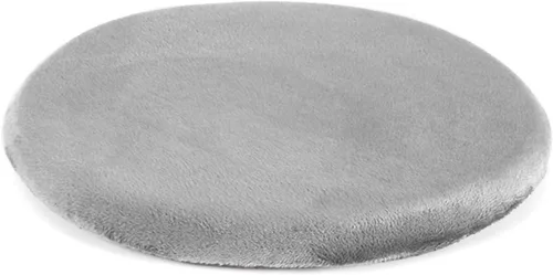 Miniatura 12 de Greenjin Cojín de asiento de espuma viscoelástica desmontable de 13 pulgadas, cojín redondo para silla antideslizante, almohadilla para taburete