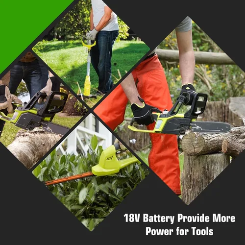 Miniatura 10 de Enermall Paquete de 2 baterías de repuesto P102 de 3600 mAh para Ryobi de 18 V Plus compatibles con baterías Ryobi de 18 V P108 P103 P105 P107 P109