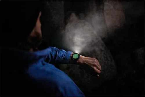 Miniatura 2 de Garmin fēnix 7X Pro Sapphire Solar, reloj inteligente GPS multideportivo, linterna integrada, capacidad de carga solar, color negro 2-Titanio DLC