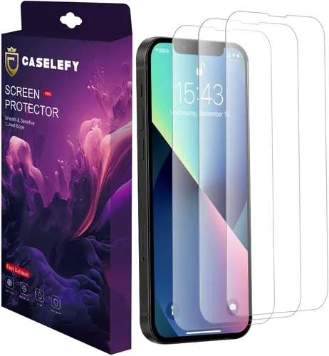 Miniatura 6 de 2.5D 9H Anti Scratch Ultra Fuerte Antihuellas Protector de pantalla de vidrio templado para iPhone 14 Pro Max (paquete de 3)