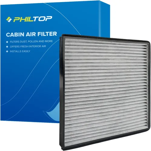 Miniatura 20 de PHILTOP Filtro de aire de cabina con carbón activado, compatible con CF10612 Smart Fortwo 2008, 2009, 2010, 2011, 2012, 2013, 2014, 2015-2018, Smart