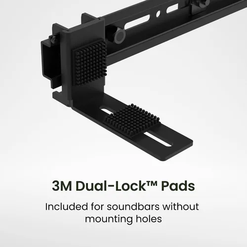 Miniatura 6 de Kanto SB250 Premium Barra de sonido universal para TV y soporte de pared - Soporta barras de sonido de hasta 22 libras - Se adapta a la mayoría