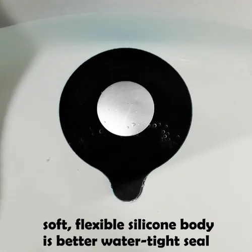 Miniatura 4 de Seatery Tapón para lavabo de baño, tapón de desagüe de bañera, tapón de drenaje de bañera, cubierta de drenaje de bañera, tapón de drenaje