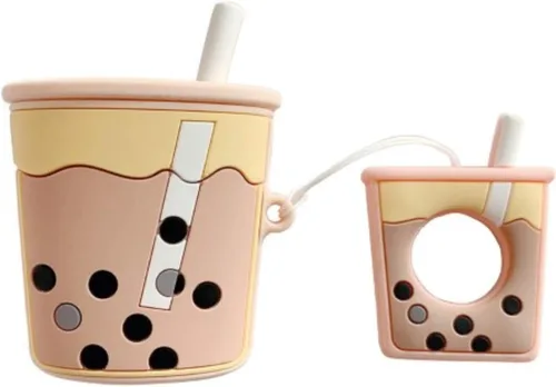 Miniatura 16 de Funda de silicona para Airpods de 1/2 ganchos con anillo de agarre, bonita funda de diseño de dibujos animados 3D, fundas divertidas y elegantes