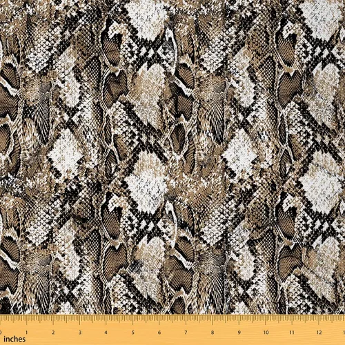 Miniatura 53 de Tela con Estampado de Leopardo por Yarda, Tela de Tapicería de Guepardo Africano Vida Silvestre para Sillas Sofá, Tela Impermeable de Piel de Animal