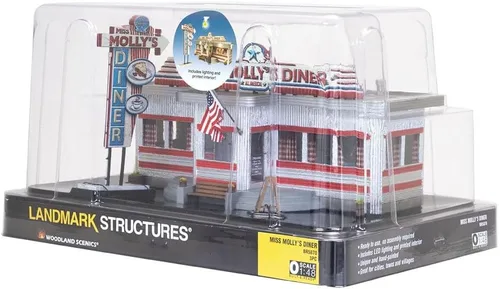 Miniatura 6 de Woodland Scenics BR5870 O Miss Molly's Diner